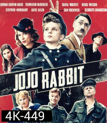 4K - Jojo Rabbit (2019) ต่ายน้อยโจโจ้ - แผ่นหนัง 4K UHD