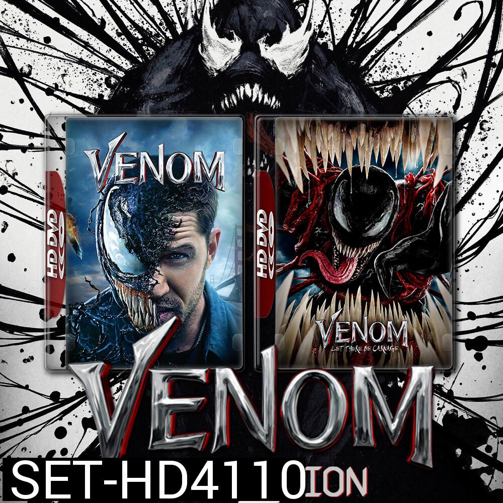 Venom เวน่อม ศึกอสูรแดงเดือด ภาค 1-2 (2018/2021) DVD หนัง มาสเตอร์ พากย์ไทย