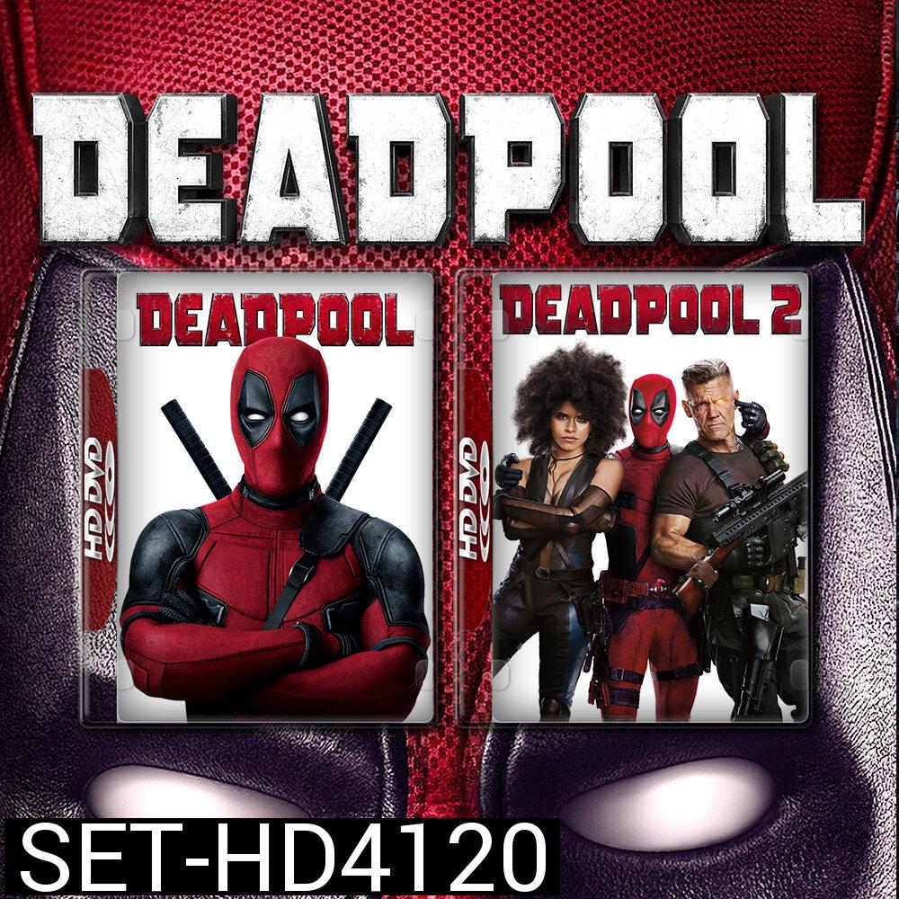 Deadpool เดดพูล ภาค 1-2 (2016/2018) DVD หนัง มาสเตอร์ พากย์ไทย