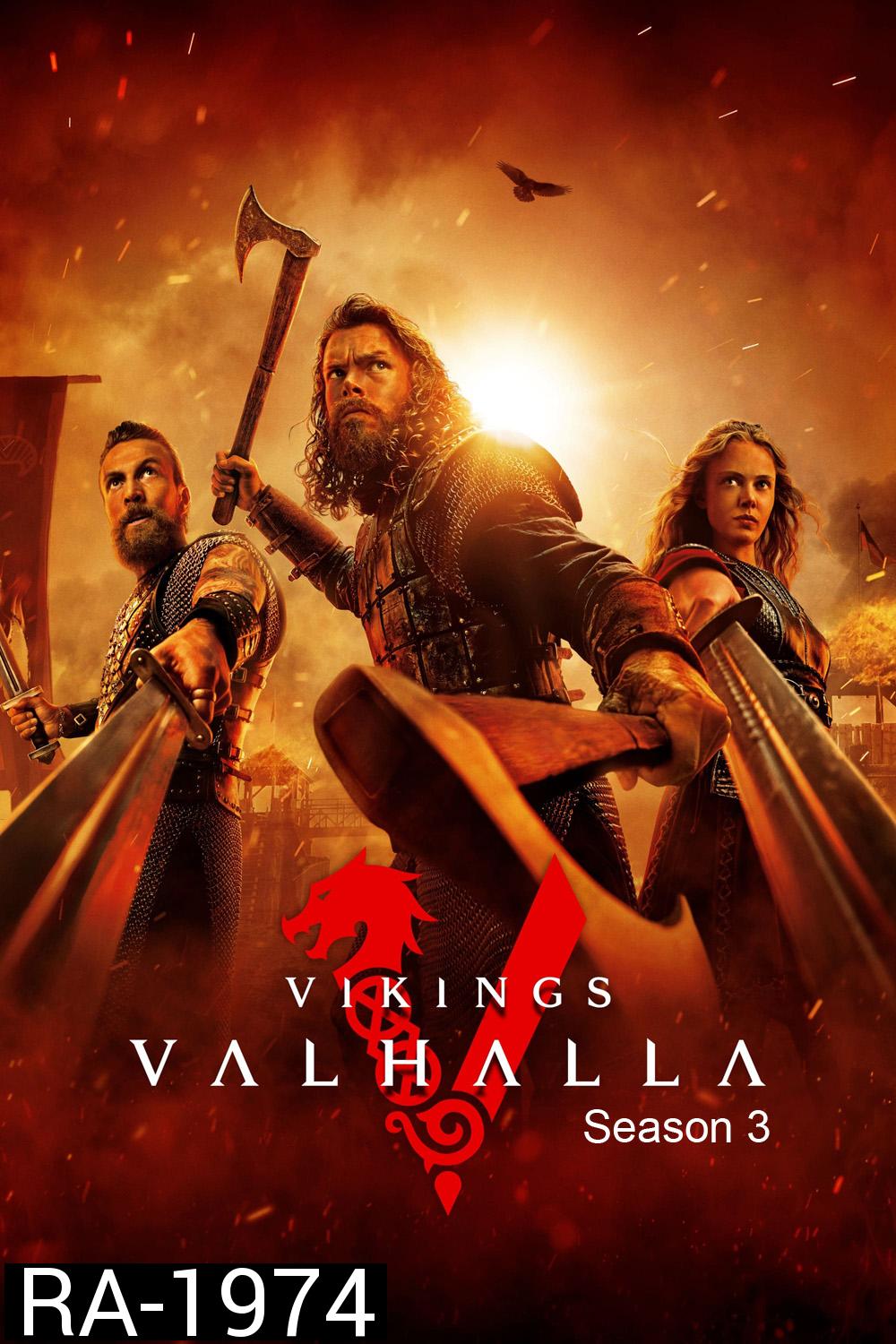 Vikings Valhalla Season 3 ไวกิ้ง: วัลฮัลลา ซีซั่น 3 (2024) 8 ตอน